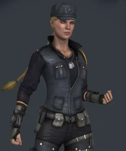 Mortal Kombat 11 Sonya Blade Leather Vest