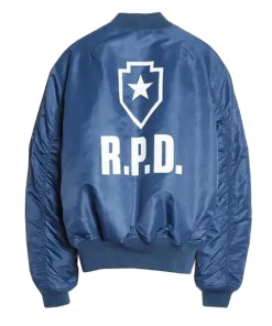 Resident Evil 2 RPD Blue Bomber Jacket