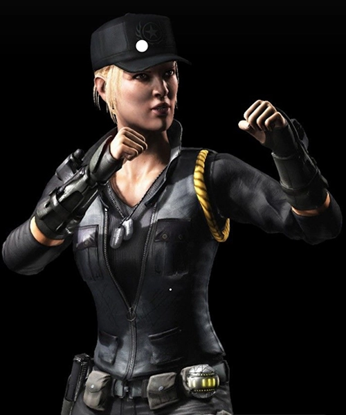 Sonya Blade Leather Vest