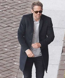The Hitmans Bodyguard Ryan Reynolds Wool Coat