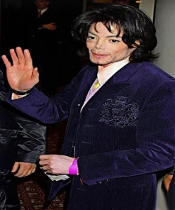 Michael Jackson blue blazer