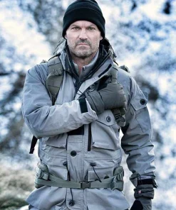 Special Forces Worlds Toughest Test Brian Austin Green Grey Hooded Jacket