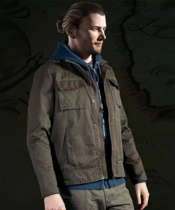 Uncharted 4 Nathan Drake Brown Cotton Jacket