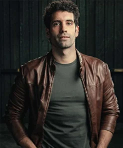 Gangs of Galicia 2024 Daniel Brown Leather Jacket