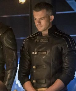 Ray Terril Crisis On Earth X Leather Jacket