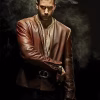 Adrian Griffin The Invisible Man Leather Jacket