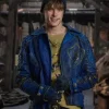 Descendants 2 Mitchell Hope Studded Blue Leather Jacket