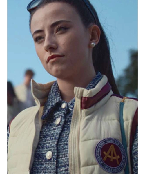 Emilia Krawietz Elite 2024 Off White Vest