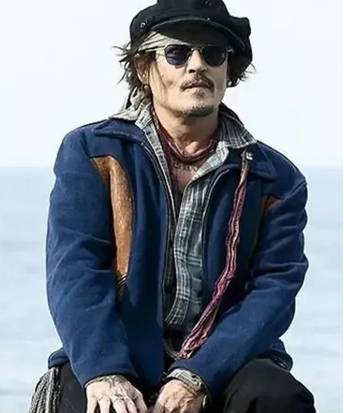 Johnny Depp Blue Jacket