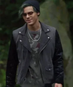 Monster High The Movie Deuce Gorgon Black Leather Jacket