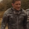 Tom Hardy The Bikeriders Distresssed Black Leather Jacket