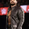 WWE RAW Drew McIntyre Black Leather Jacket