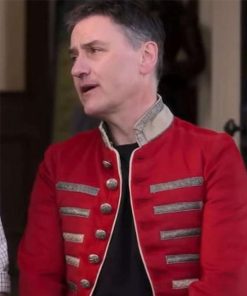 Lee Ross A Castle for Christmas Thomas Red Jacket