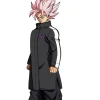 Dragon Ball Z Goku SAB Black Leather Costume Coat