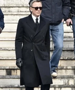 James Bond Spectre Trench Wool Coat