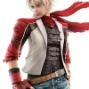 Tekken 6 Leo Kliesen Red White Leather Jacket