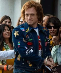 Elton John Rocketman Embroidered Denim Jacket