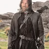 Aragorn Lord of The Rings Duster Leather Coat