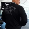 Dwayne Johnson Project Rock Varsity Bomber Jacket