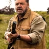 Kraven The Hunter Russell Crowe Brown Cotton Vest