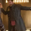 Rainn Wilson Star Trek Discovery Harry Mudd Leather Trench Coat