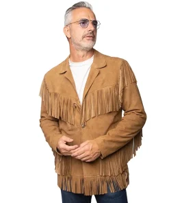 Dennis Hopper Easy Rider Fringe Leather Jacket