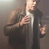 John Parker Helloween 2025 Michael Pare Leather Brown Jacket