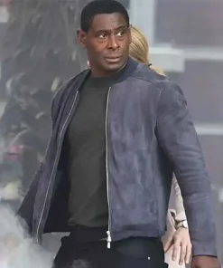 Supergirl Jonn Jonzz Grey Suede Leather Jacket