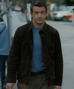 An Unexpected Valentine Robert Buckley Suede Leather Jacket