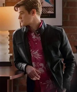 The Collective Sam Alexander Black Leather Jacket